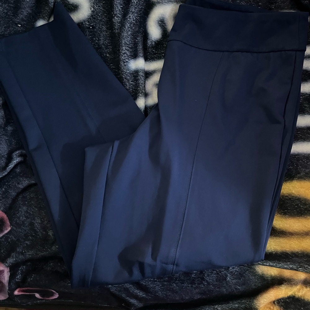 New Directions Straight Leg Blue Pants